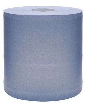 Rola prosop industriala Jumbo 3 straturi albastra, Papernet